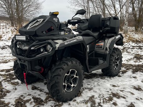 2014 BRP Can-Am Outlander Max XT-P 650T, серый, 1270000 рублей, вид 1
