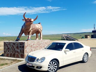 2008 Mercedes-Benz E-Класс 200 III (W211, S211) Рестайлинг, бежевый, 1150000 рублей, вид 2