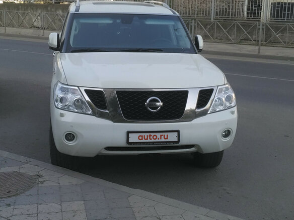 2011 Nissan Patrol VI (Y62), белый - вид 5