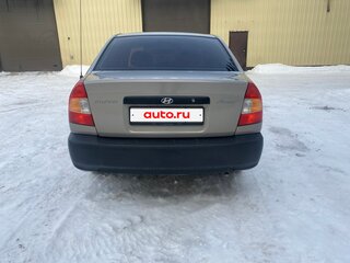 2008 Hyundai Accent ТагАЗ II, бежевый, 275000 рублей, вид 4