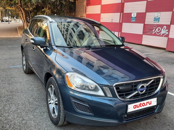 2011 Volvo XC60 I, синий - вид 2
