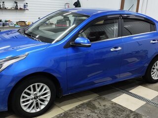 2018 Kia Rio IV, синий, 1580000 рублей, вид 3