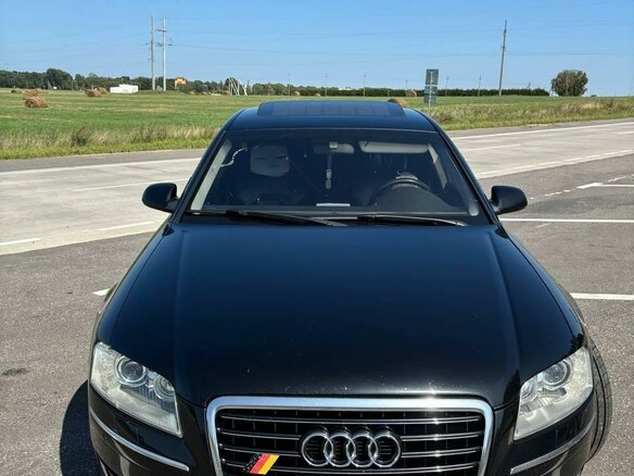 2007 Audi A8 II (D3) Рестайлинг 2, чёрный, 1600000 рублей - вид 2