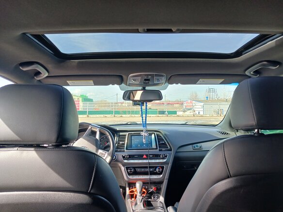 2018 Hyundai Sonata VII (LF) Рестайлинг, чёрный, 1880000 рублей - вид 6