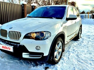 2008 BMW X5 3.0si II (E70), белый, 1590000 рублей, вид 1