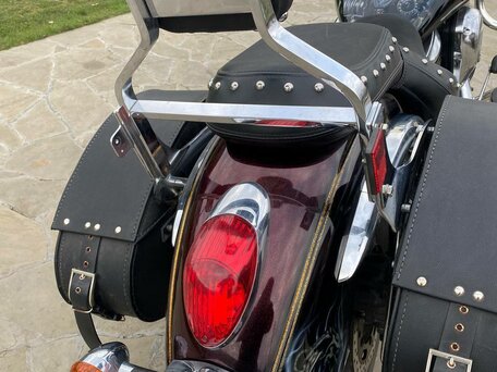 2008 Kawasaki VN900 Vulcan, пурпурный, 490000 рублей, вид 3