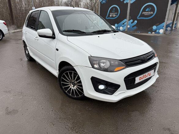 2018 Lada (ВАЗ) Kalina Sport II, белый, 820000 рублей - вид 1