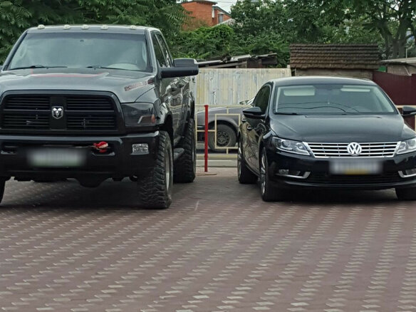 2009 Dodge RAM IV (DS/DJ), серый - вид 1