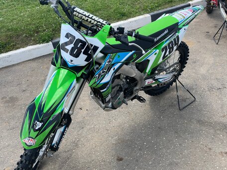 2020 Kawasaki KX 250, зелёный, 560000 рублей, вид 3