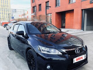 2012 Lexus CT 200h I, чёрный, 1640000 рублей, вид 1