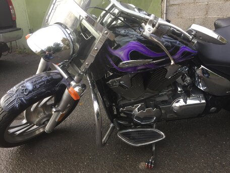2004 Honda VTX 1300, чёрный, 1250000 рублей, вид 1