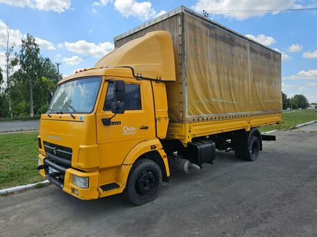 2016 КамАЗ 4308, жёлтый, 2000000 рублей, вид 2