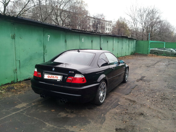2005 BMW M3 III (E46), чёрный - вид 1