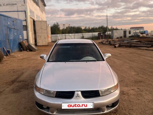 2002 Mitsubishi Galant VIII Рестайлинг, серый, 250000 рублей