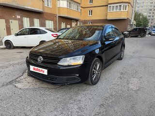 2014 Volkswagen Jetta VI, чёрный, 1090000 рублей, вид 1