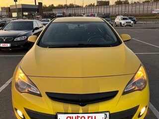 2012 Opel Astra GTC J Рестайлинг, жёлтый, 870000 рублей, вид 4
