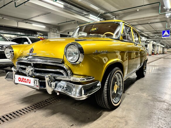 1959 ГАЗ 21 «Волга» 21Е, золотистый - вид 5