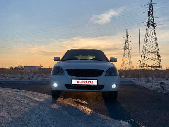 2009 Lada (ВАЗ) Priora I, белый, 410000 рублей - вид 9