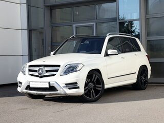 2014 Mercedes-Benz GLK-Класс 300 I (X204) Рестайлинг, белый, 1590000 рублей, вид 1