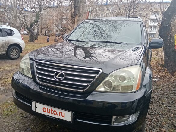 2003 Lexus GX 470 I, чёрный, 2200000 рублей