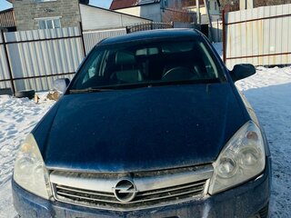 2008 Opel Astra H Рестайлинг, синий, 400000 рублей, вид 4
