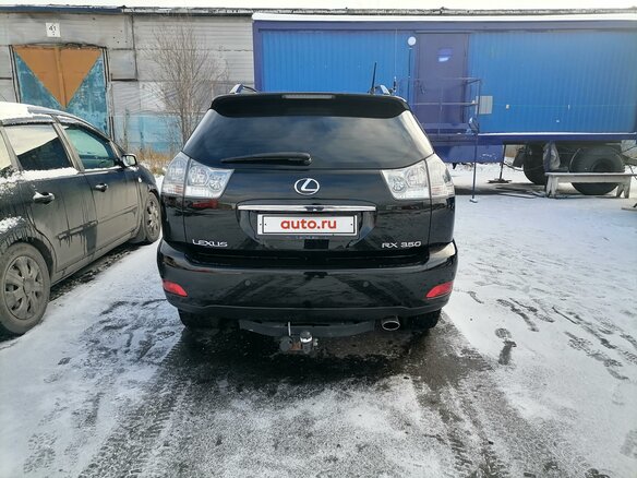 2008 Lexus RX 350 II Рестайлинг, чёрный, 1500000 рублей - вид 2
