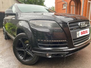 2007 Audi Q7 I (4L), чёрный, 1200000 рублей, вид 2