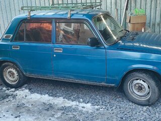 2002 Lada (ВАЗ) 2107, синий, 135000 рублей, вид 5