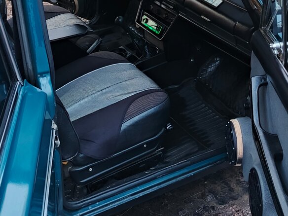 1998 Lada (ВАЗ) 2106, синий, 155000 рублей - вид 7