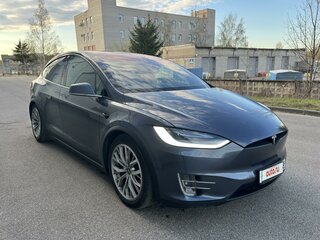 2020 Tesla Model X Long Range I, серый, 5950000 рублей, вид 4