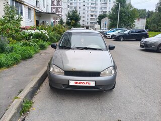 2007 Lada (ВАЗ) Kalina I, серый, 160000 рублей, вид 1