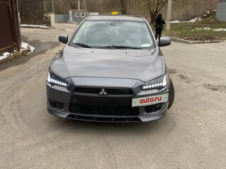 2008 Mitsubishi Lancer X, серый, 800000 рублей, вид 2