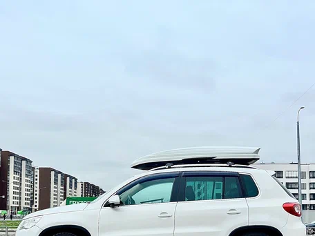 2008 Volkswagen Tiguan I, белый, 715000 рублей, вид 5