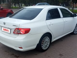 2013 Toyota Corolla X (E140, E150) Рестайлинг, белый, 1150000 рублей, вид 5