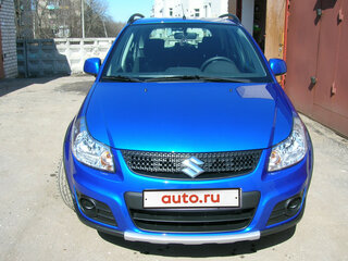 2010 Suzuki SX4 I (Classic) Рестайлинг, синий, 900000 рублей, вид 1