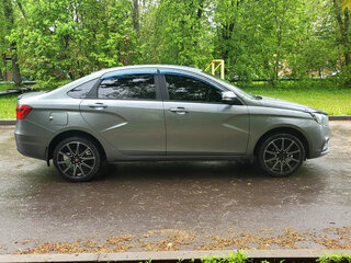 2016 Lada (ВАЗ) Vesta I, серый, 850000 рублей, вид 3