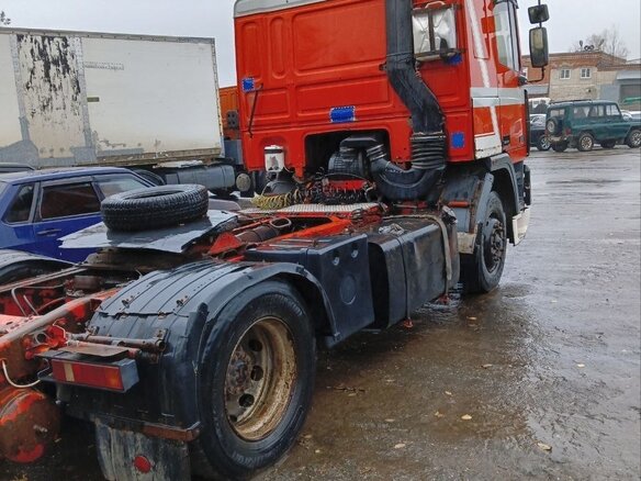 1992 DAF 95, красный, 600000 рублей