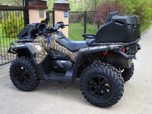 2021 BRP Can-Am Outlander MAX 650, коричневый - вид 1