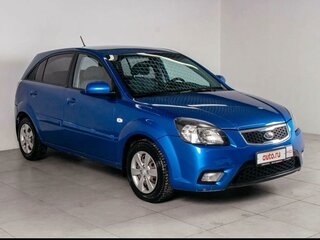 2011 Kia Rio II Рестайлинг, синий, 550000 рублей, вид 3