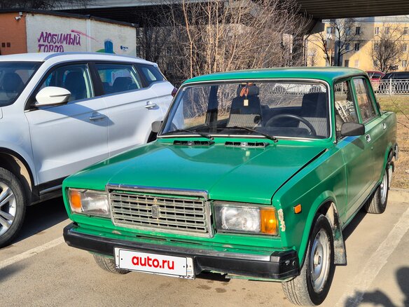 2005 Lada (ВАЗ) 2107, зелёный, 120000 рублей - вид 13