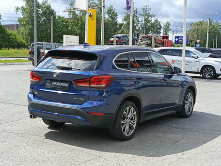 2020 BMW X1 16d sDrive II (F48) Рестайлинг, синий, 2370000 рублей, вид 5