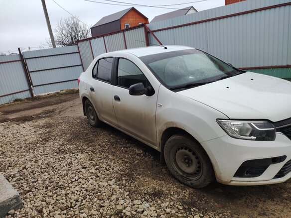 2020 Renault Logan II Рестайлинг, белый, 950000 рублей - вид 7