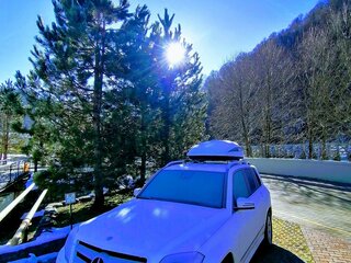 2014 Mercedes-Benz GLK-Класс 300 I (X204) Рестайлинг, белый, 3900000 рублей, вид 3
