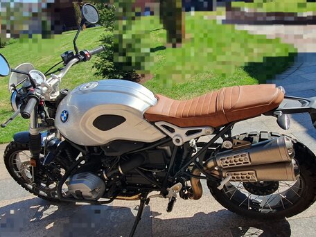 2017 BMW R Nine T Scrambler, серебристый, 1699000 рублей, вид 1
