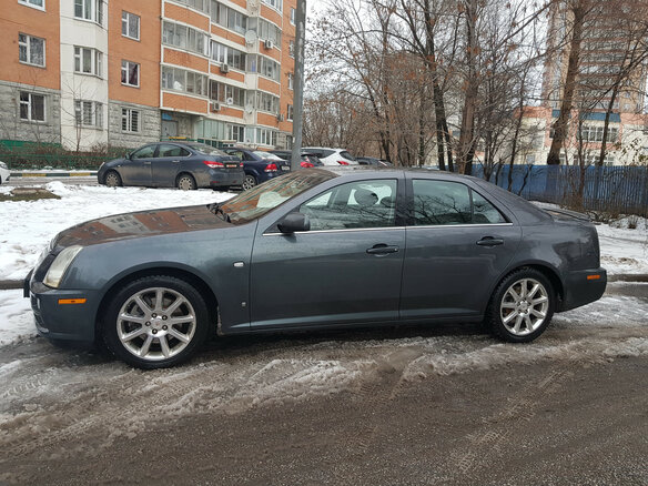 2007 Cadillac STS I, серый - вид 13