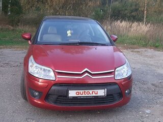 2010 Citroen C4 I Рестайлинг, красный, 450000 рублей, вид 2