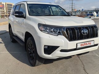 2022 Toyota Land Cruiser Prado 150 Series Рестайлинг 3, белый, 5600000 рублей, вид 4
