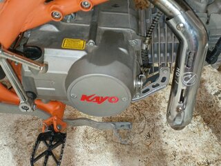 2023 Kayo Basic TT125EM, оранжевый, 95000 рублей, вид 3