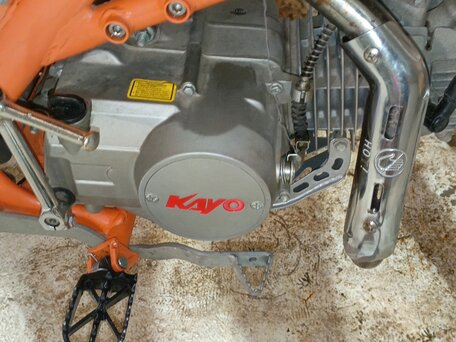 2023 Kayo Basic TT125EM, оранжевый, 95000 рублей, вид 3