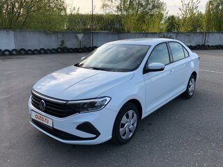 2021 Volkswagen Polo VI, белый, 1850000 рублей, вид 1